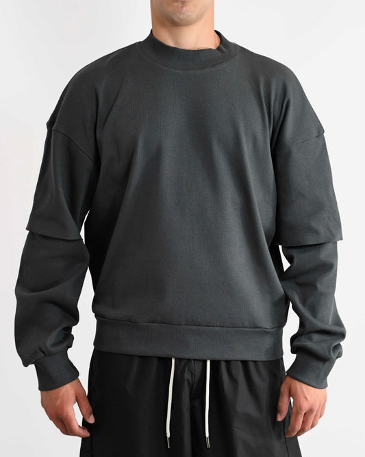 T Shirt Ribs Doppia Manica