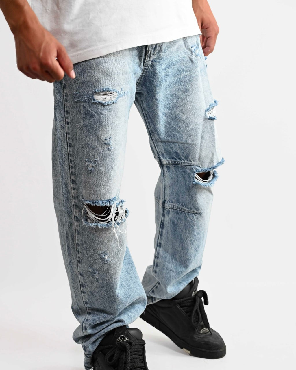 Jeans Light Blue Destroyed