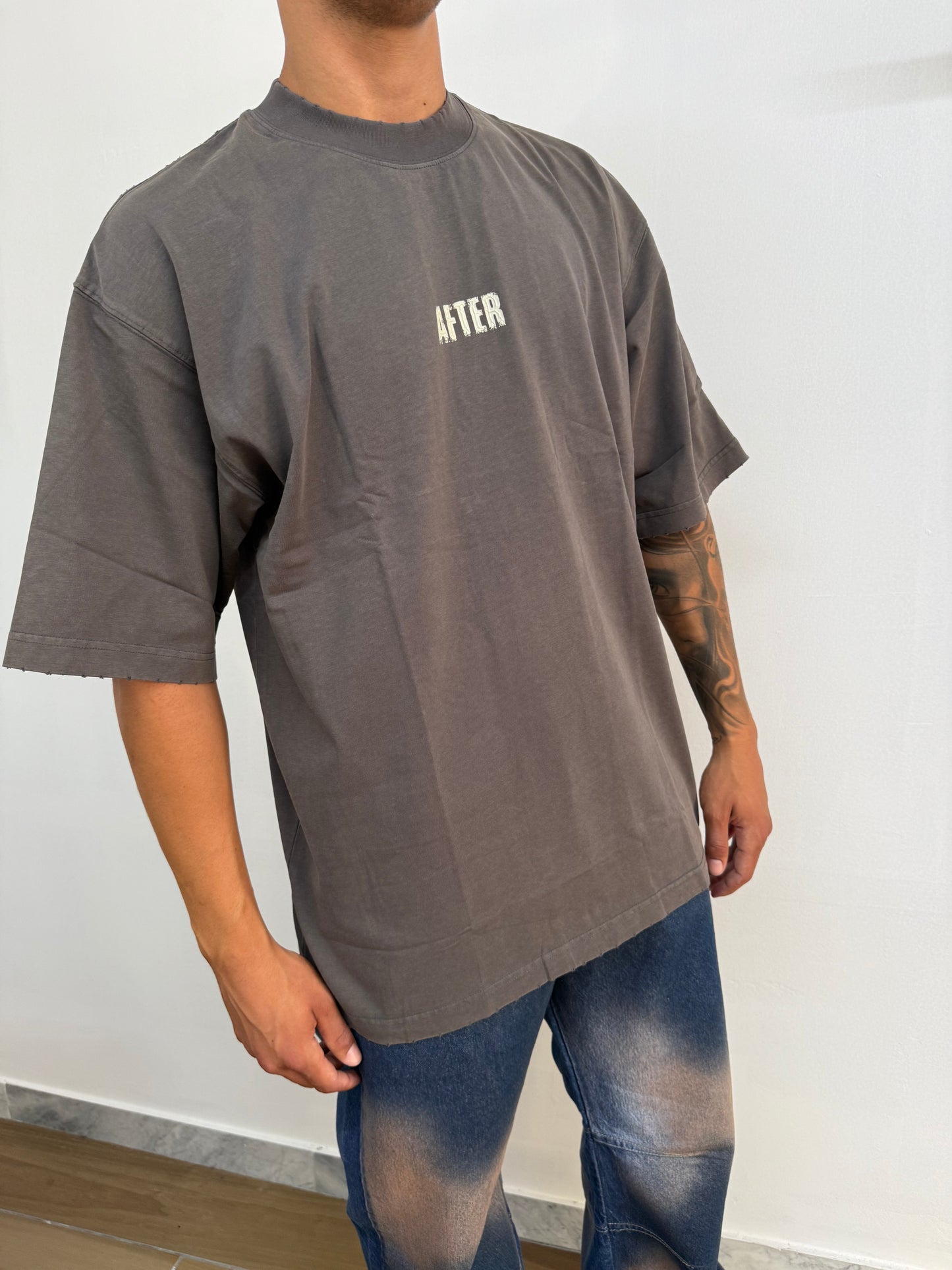 T-shirt after