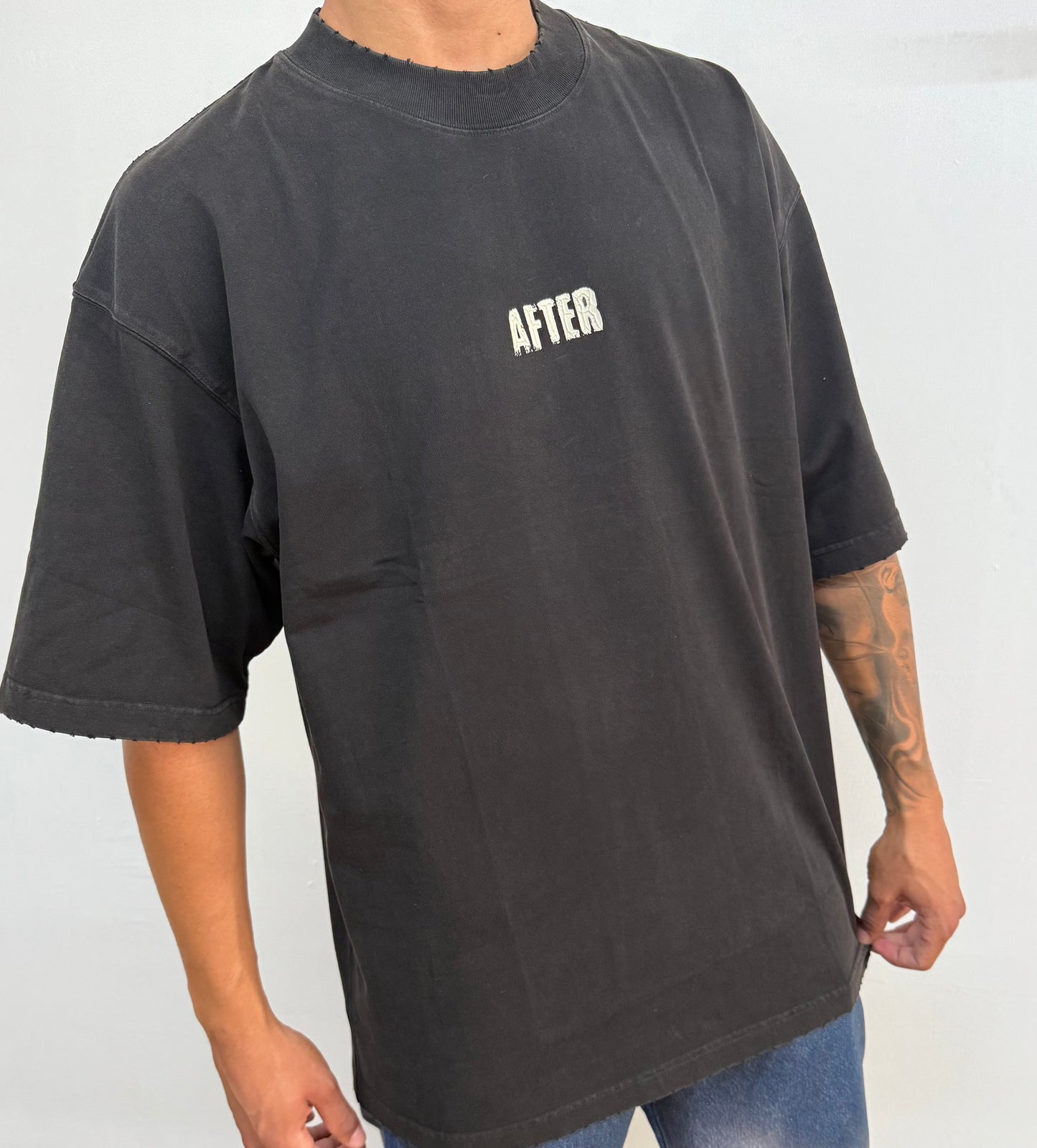 T-shirt after